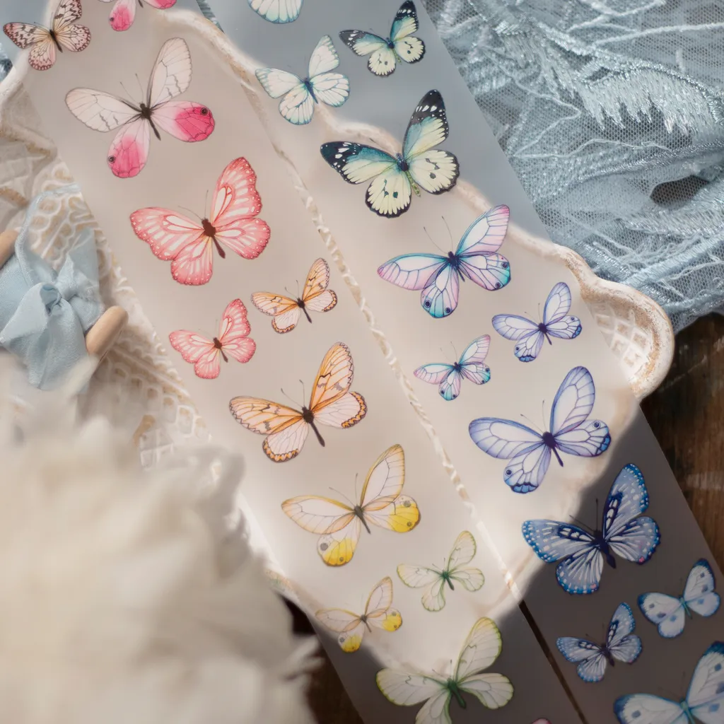 Loi Design | Fantasy Butterfly Matte PET Tape - Image 2