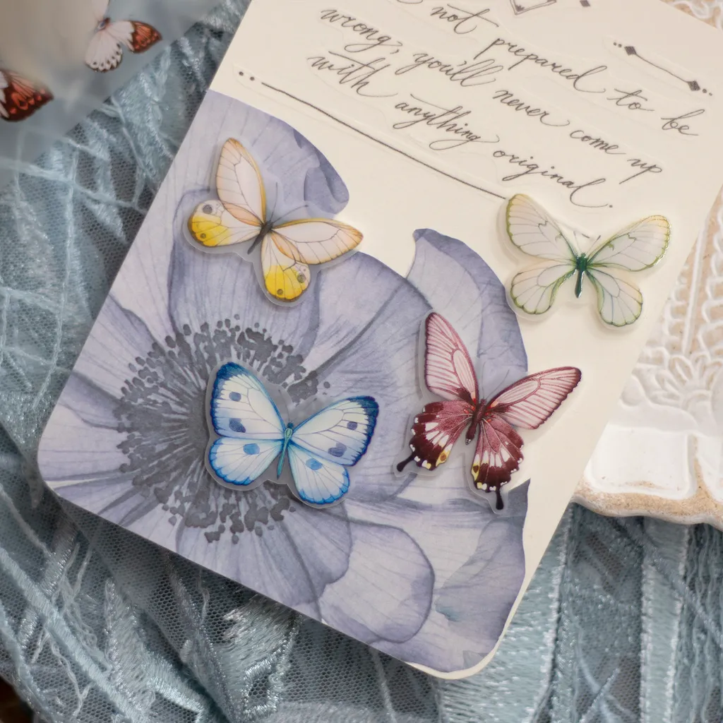 Loi Design | Fantasy Butterfly Matte PET Tape - Image 6