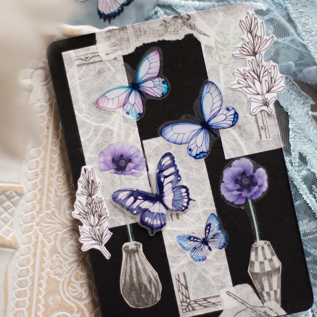 Loi Design | Fantasy Butterfly Matte PET Tape - Image 8