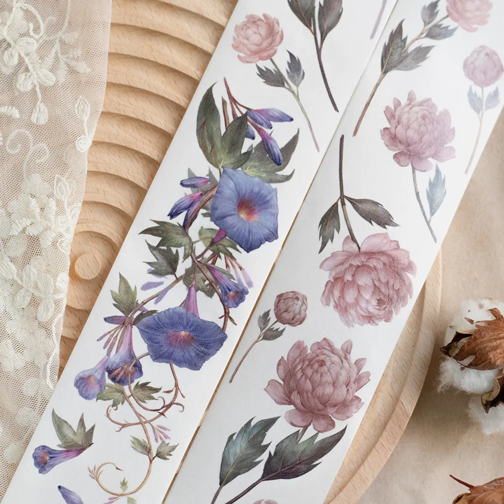 Loi Design | Ipomoea & Peony Washi Tape - Image 2