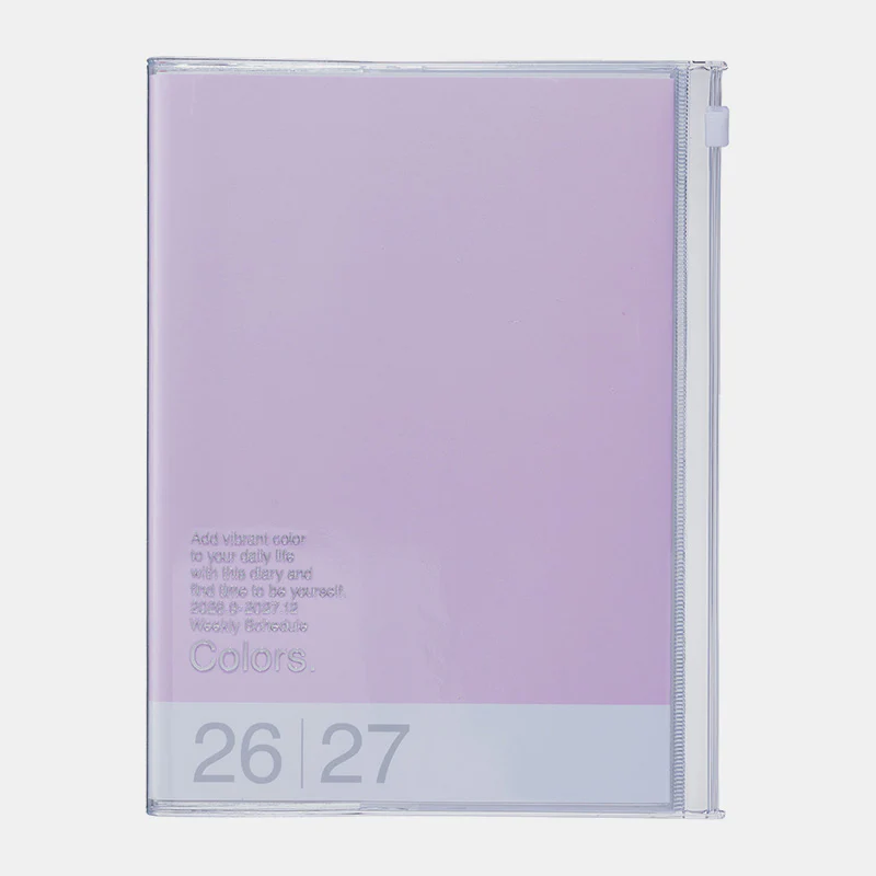 MARK'S | Agenda A5 Colors Purple 2026-2027 (Semanal)