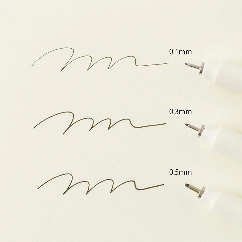 Midori | Bolígrafo Calibrado MD Drawing Pen 0.1mm Black - Image 4