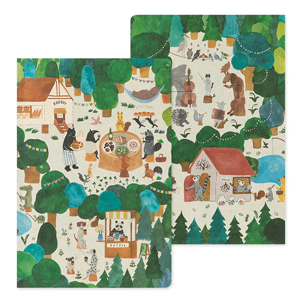 Midori | Cuaderno Yuru Log B6 Forest Animal - Image 2