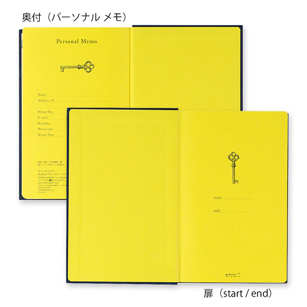 Midori | Diario Midori de 10 Años Gate Navy - Image 4