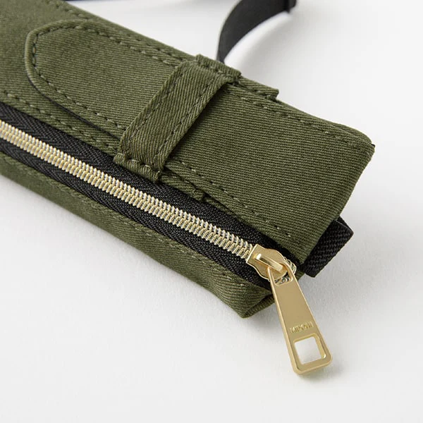 Midori | Estuche Book Band B6 - A5 Khaki - Image 2