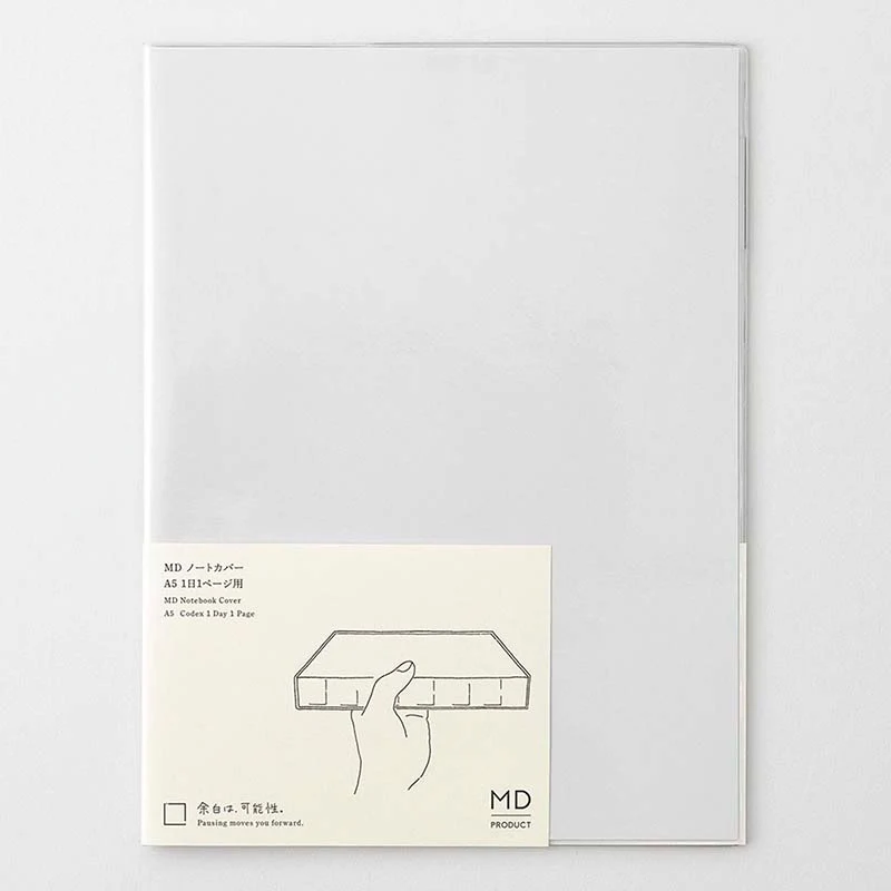 Midori | Funda de Plástico Transparente para Cuadernos MD Midori A5 Codex - Image 7