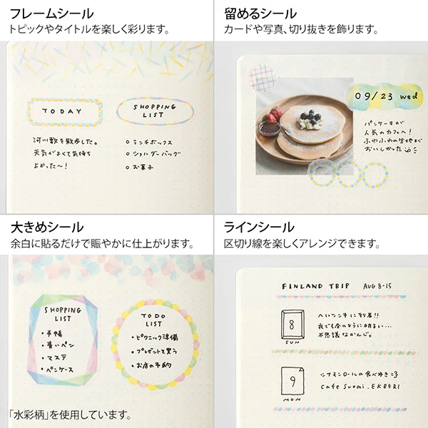 Midori | Pegatinas Yuru Log Forest Scandinavia (2pc) - Image 6