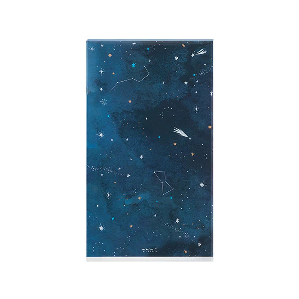 Midori | Portafolios de 3 Compartimentos A5 Slim Starry Sky - Image 2