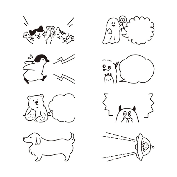 Midori | Sello Rotativo Dial Speech Bubble - Image 2