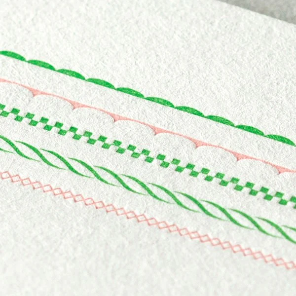 Midori | Set de Cartas Letterpress Pink - Image 3