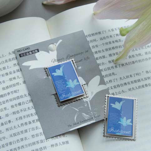 Mo Card | Clip Metálico Silent Enchantment Flower Language - Image 2