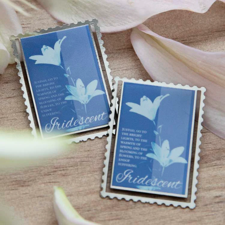 Mo Card | Clip Metálico Silent Enchantment Flower Language - Image 3