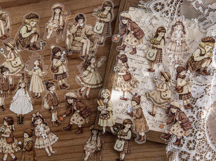 Mo Card | Pegatinas A Maiden's Diary Sunkissed Apricot - Image 2