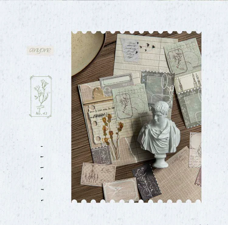 Mo Card | Pegatinas en Rollo Whisper Of Light Moss Poems - Image 3