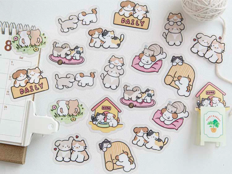 Mo Card | Pegatinas Pet Handbook Happy Dog - Image 3