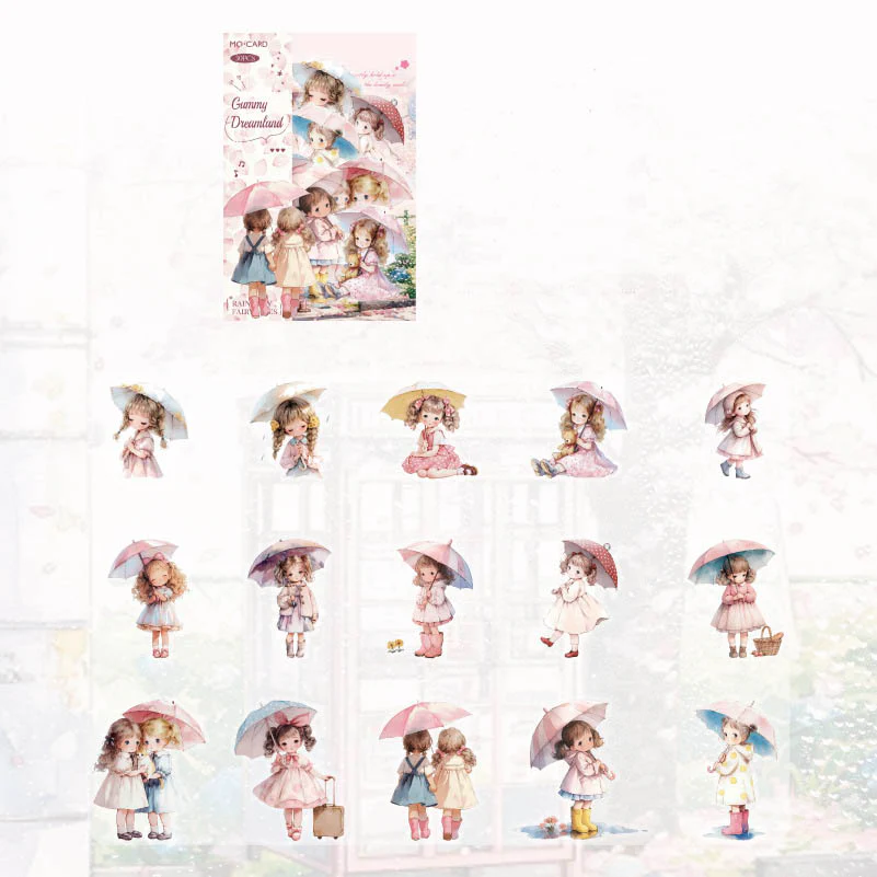 Mo Card | Pegatinas Rainy Fairy Tale Granny Dreamland