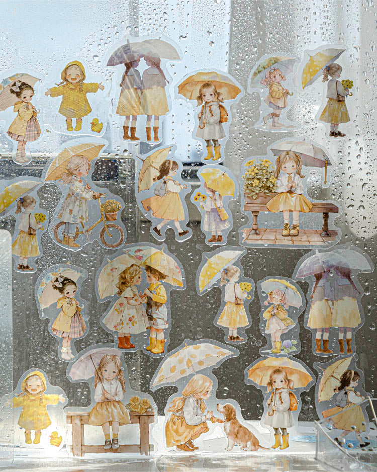 Mo Card | Pegatinas Rainy Fairy Tale Lemon Fizz - Image 2