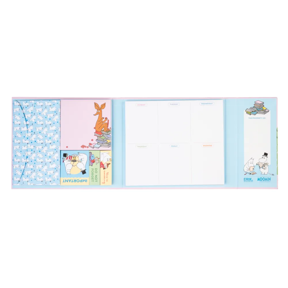 Moomin | Set de Notas Adhesivas con Planificador Semanal Moomin - Image 2