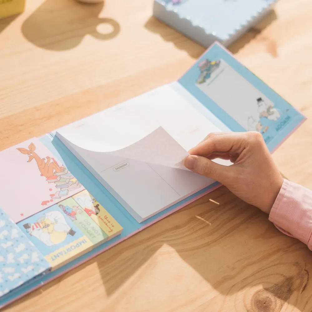 Moomin | Set de Notas Adhesivas con Planificador Semanal Moomin - Image 8