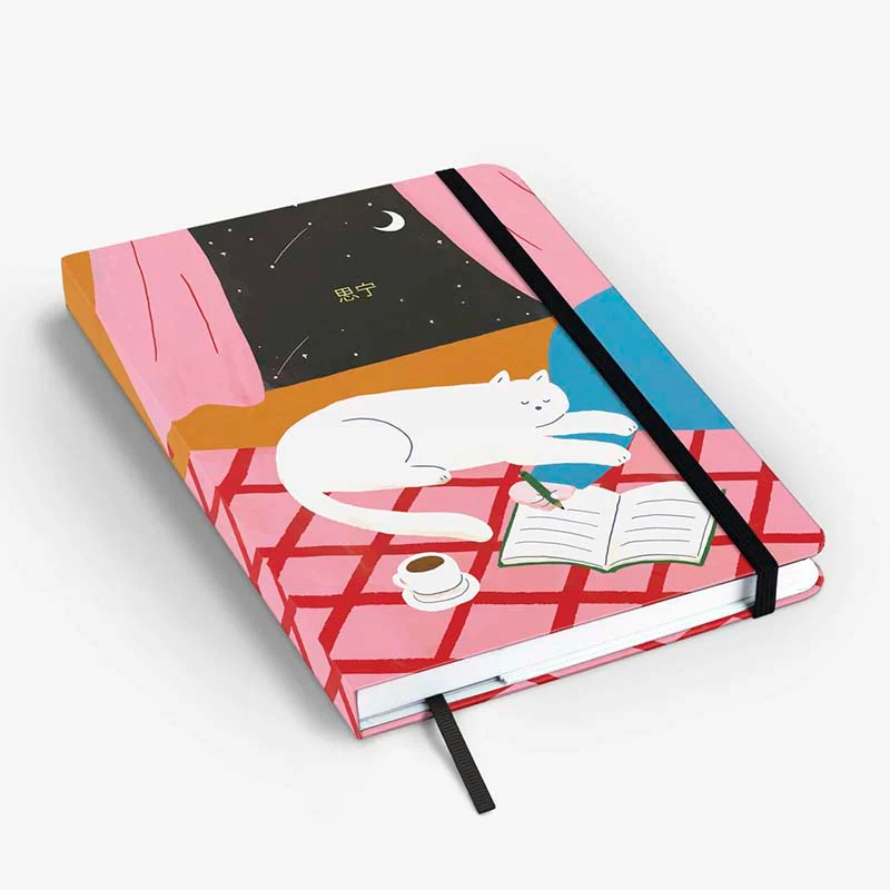 Mossery | Cuaderno Threadbound A5 Comfort Cat (Puntos) - Image 5