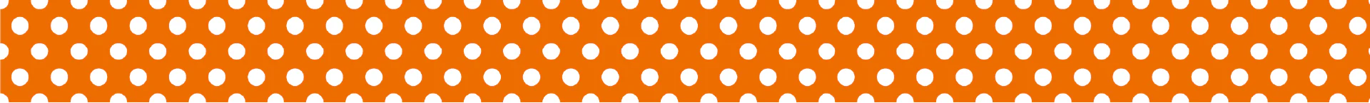 MT Masking Tape | Dot Deep Orange Washi Tape - Image 3