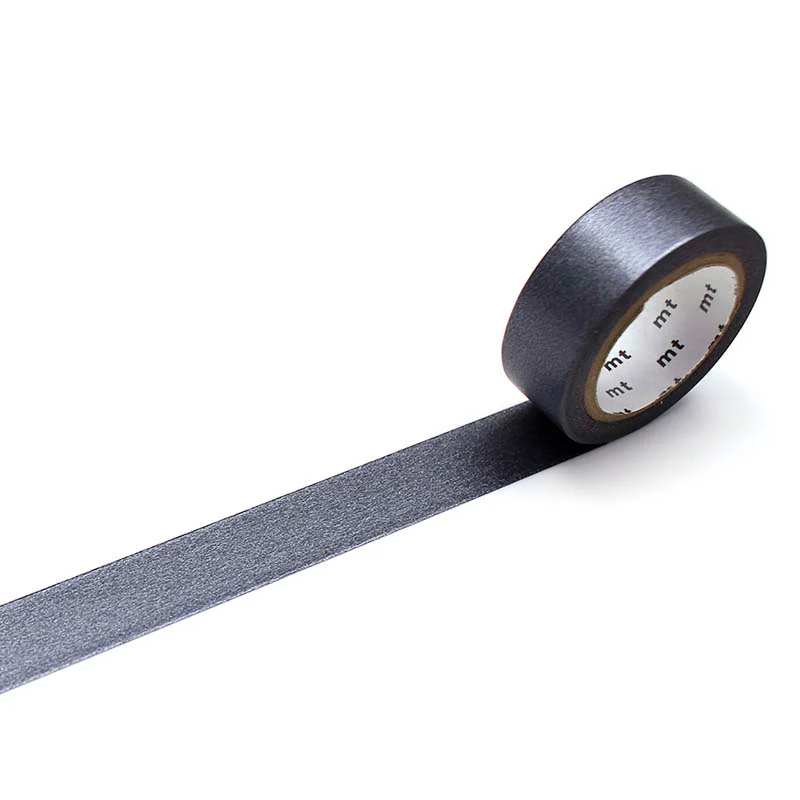 MT Masking Tape | High Brightness Gunmetal Washi Tape