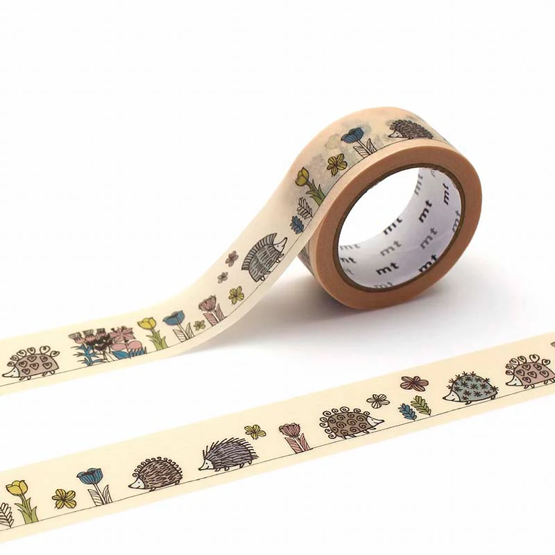 MT Masking Tape | Lisa Larson Hedgehog Garden Washi Tape