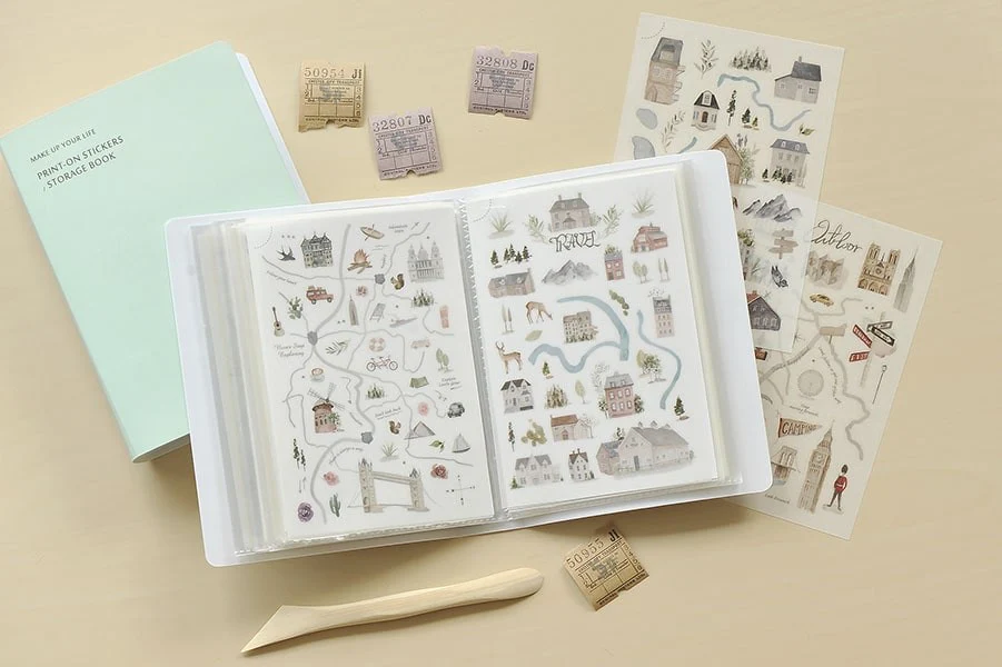 Mu Lifestyle | Carpeta Para Guardar Pegatinas Transferibles Nude Pink - Image 3
