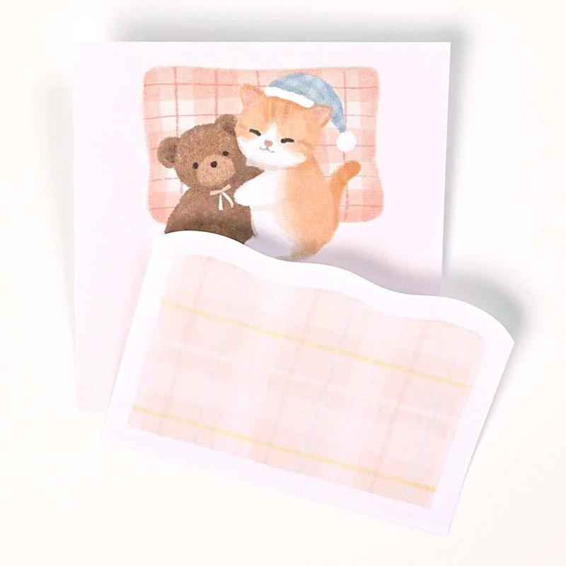 NB CO | Notas Adhesivas Good Night Kitten - Image 2