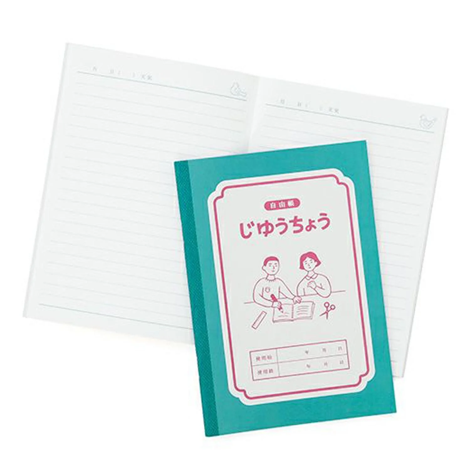 New Retro | Cuaderno Free Notebook B6 Green - Image 3