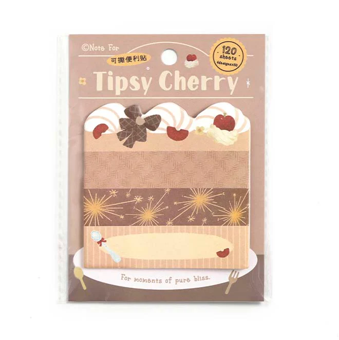 Note For | Notas Adhesivas Wish Bakery Tipsy Cherry