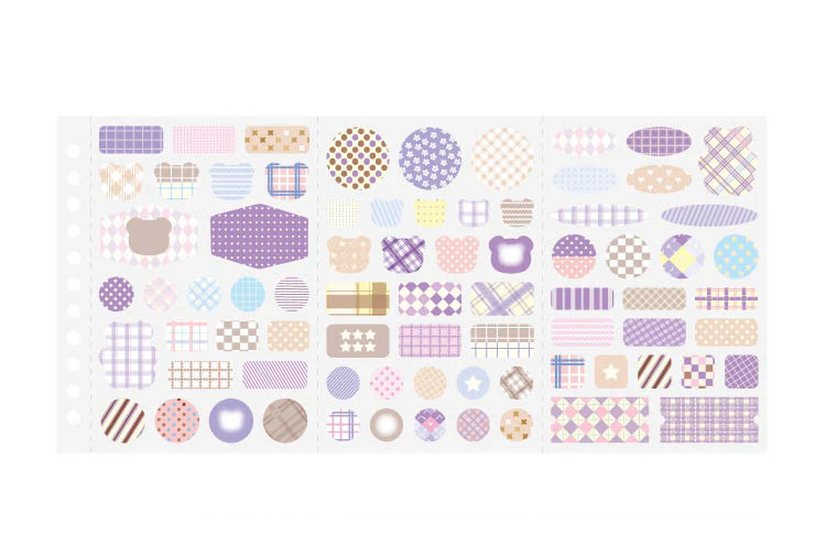 Note For | Pegatinas Line Imagination Polka Bear - Image 2