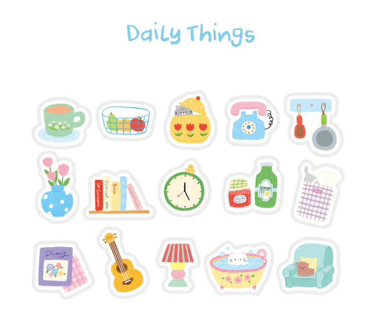 Note For | Pegatinas Little Warmthies Daily Things - Image 3