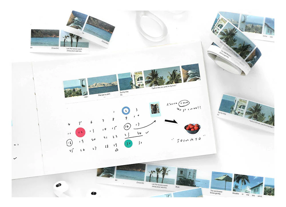 Papermore | Guide to Your Vacation Washi Tape Seaside - Image 3