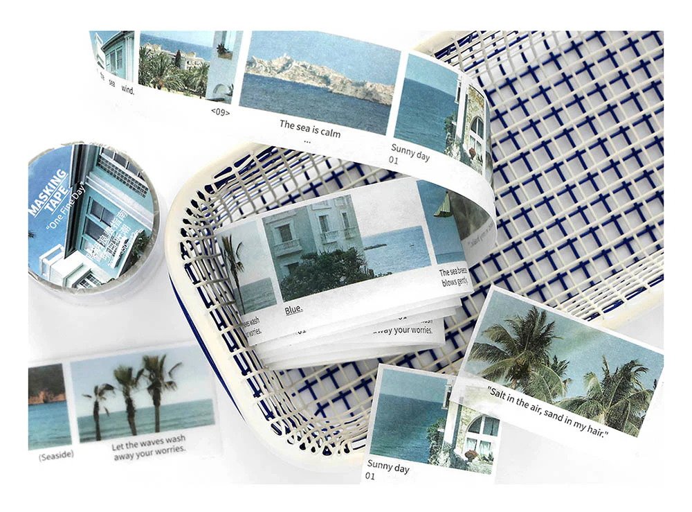 Papermore | Guide to Your Vacation Washi Tape Seaside - Image 4