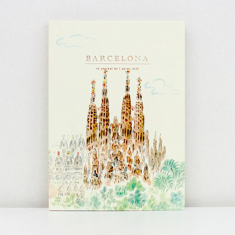 Paperways | Cuaderno de Viaje Ilustrado L'Après-midi Barcelona