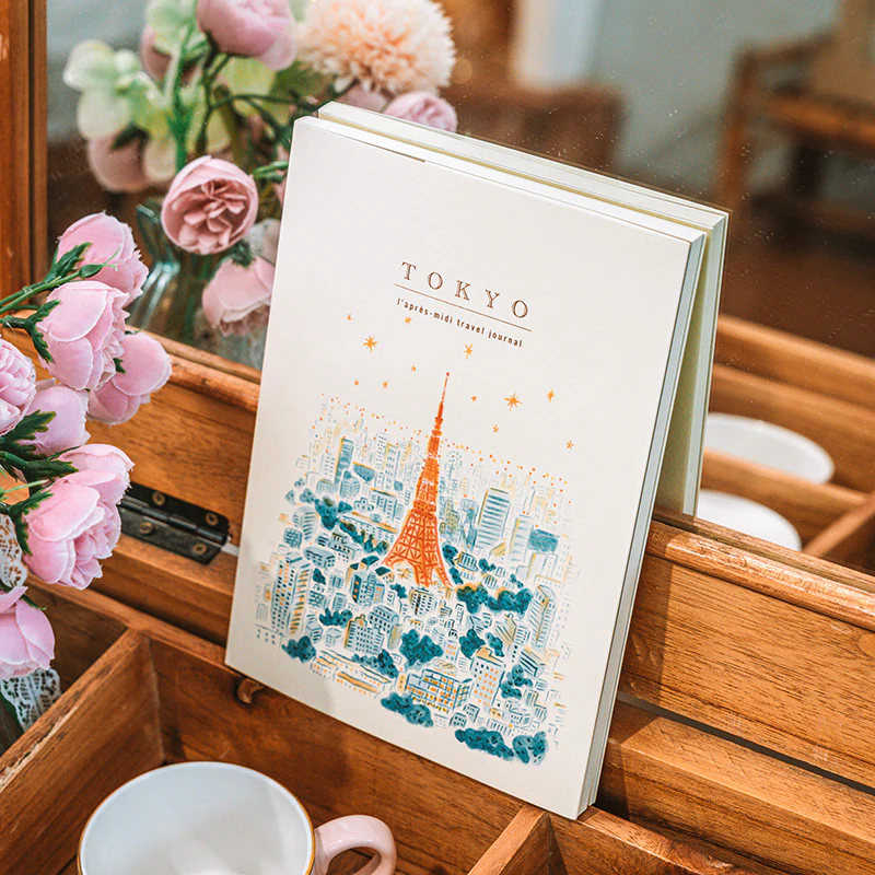 Paperways | Cuaderno Travel Journal L'Après-midi Tokyo Tower Night - Image 2