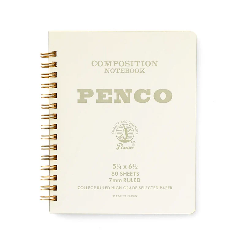 Penco | Cuaderno Coil M White