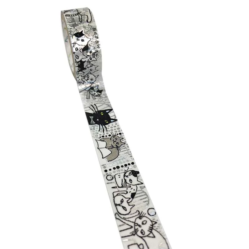 Seal-do | Kenji Miyazawa Phantom Light Cat's Office Washi Tape - Image 2