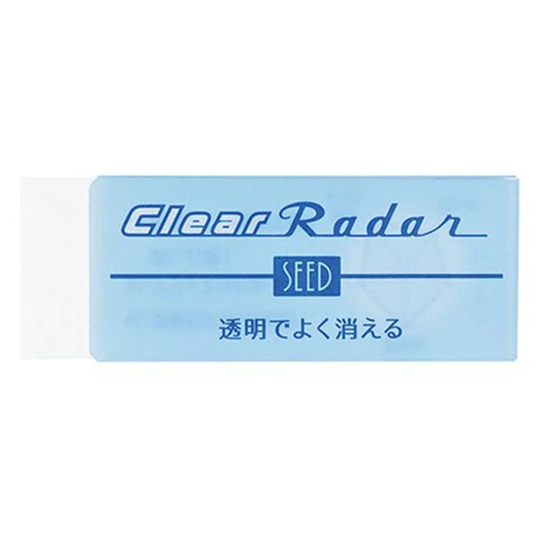 Seed | Goma de Gorrar Transparente Clear Radar 150