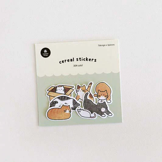Suatelier | Pegatinas Cereal Cats - Image 11