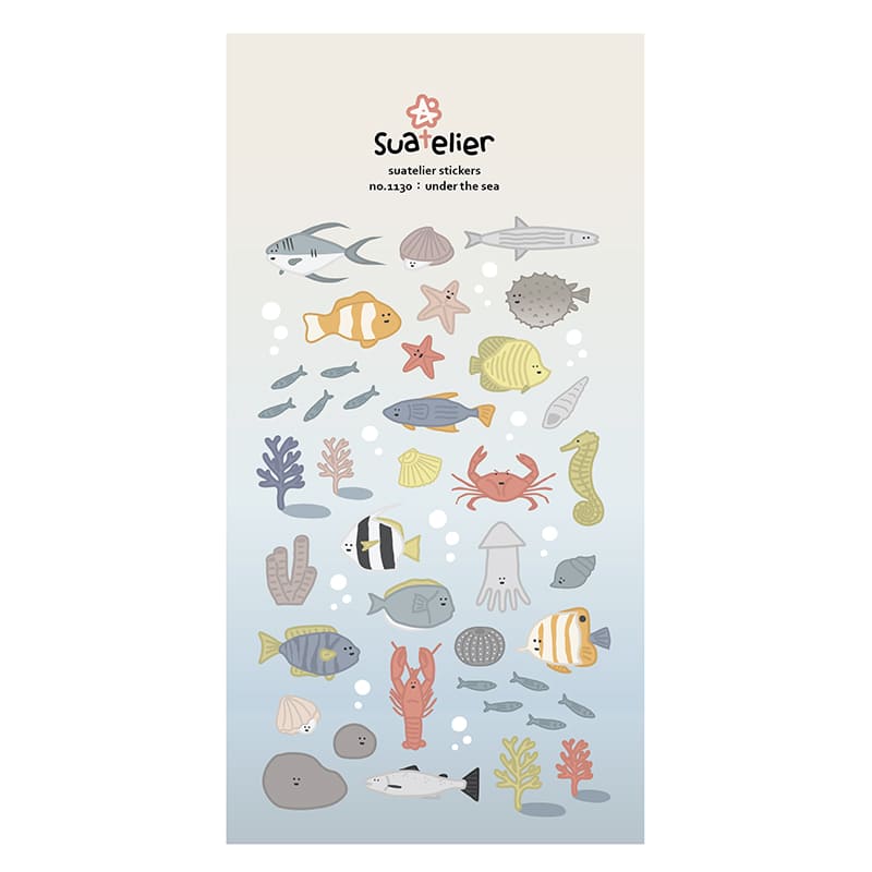 Suatelier | Pegatinas Under The Sea