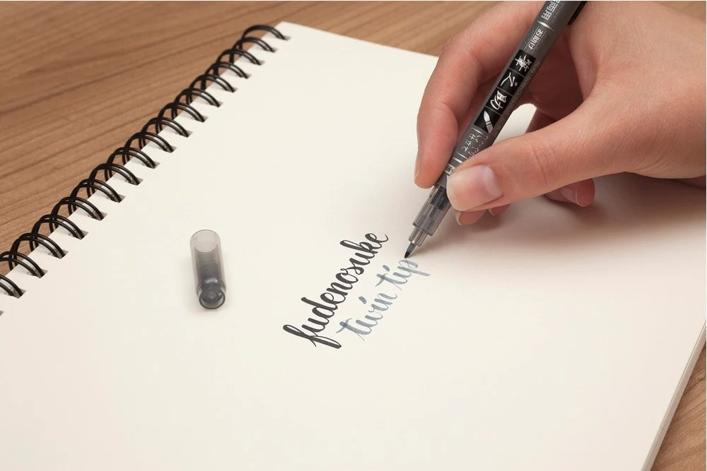 Tombow | Pincel Fudenosuke Brush Pen Soft - Image 2
