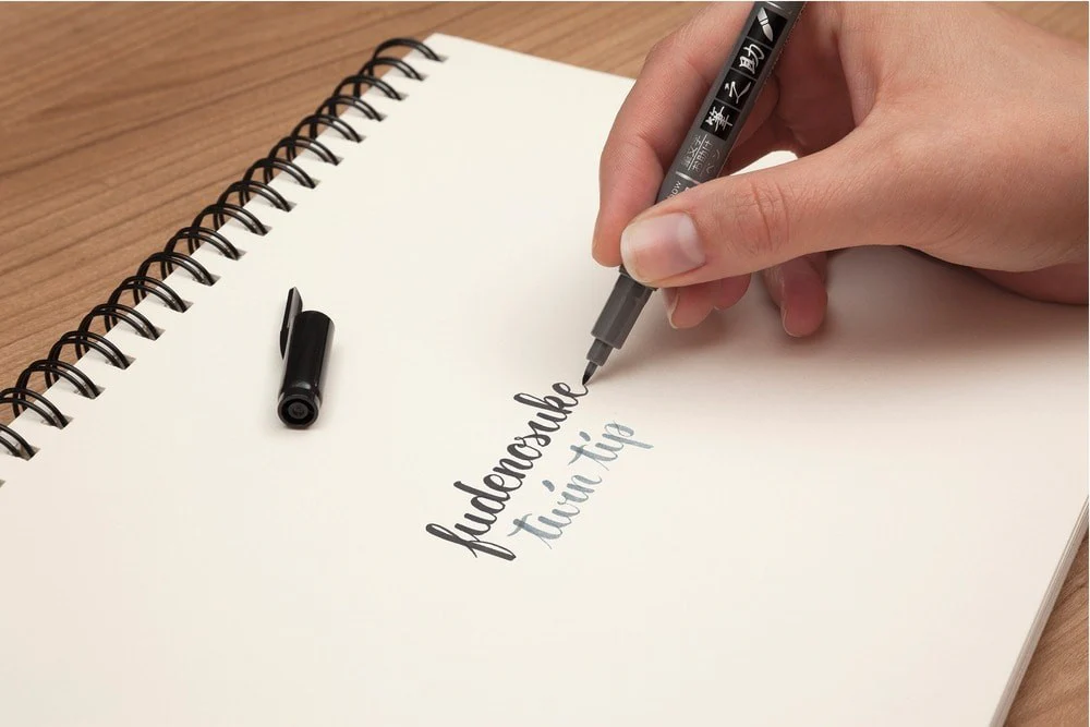 Tombow | Pincel Fudenosuke Brush Pen Soft - Image 3