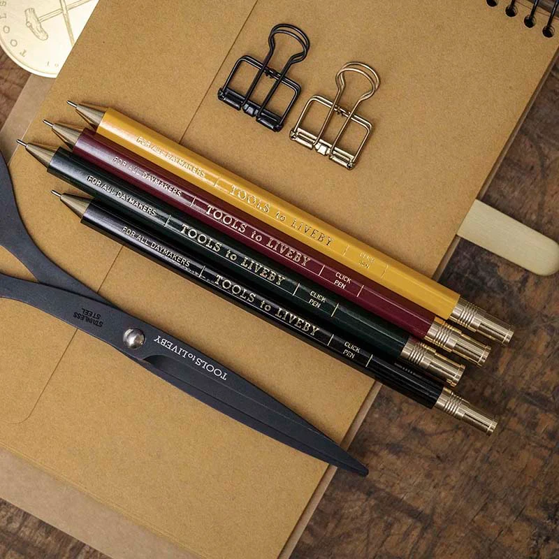 Tools To Liveby | Bolígrafo de Madera Dark Red 0.5 - Image 6
