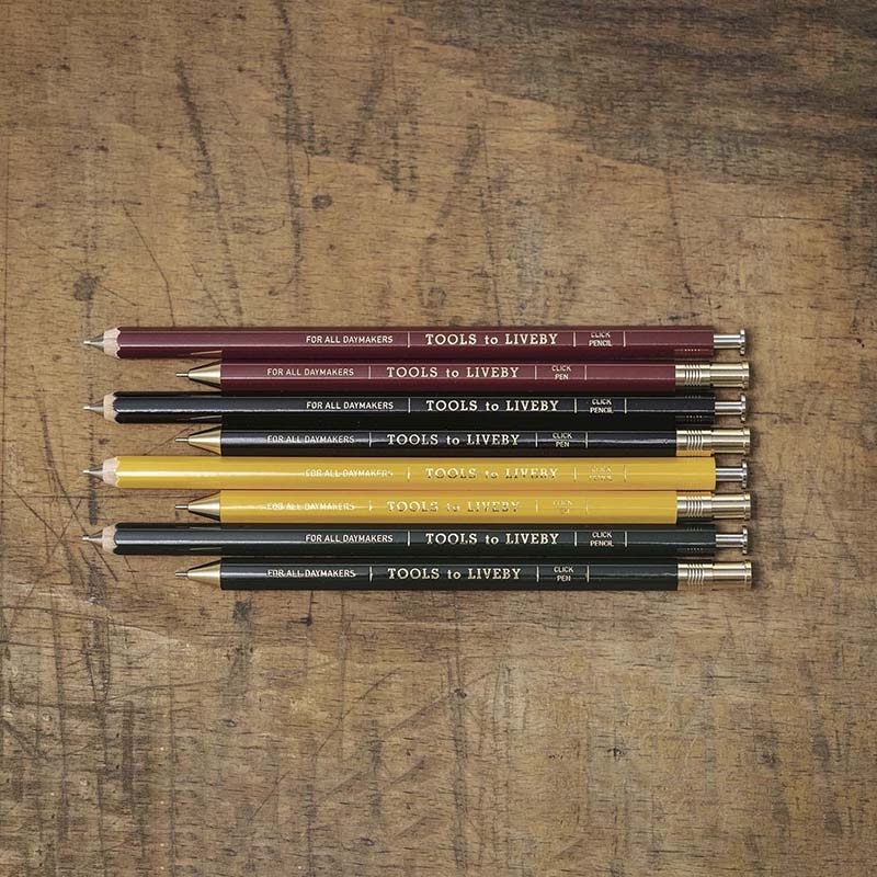 Tools To Liveby | Bolígrafo de Madera Dark Red 0.5 - Image 8