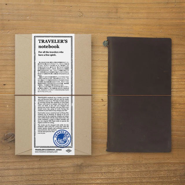 Traveler's Company | Cuaderno Traveler's Notebook Regular Brown - Image 3