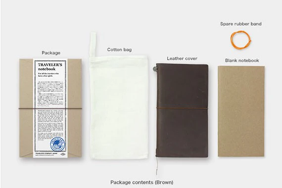 Traveler's Company | Cuaderno Traveler's Notebook Regular Brown - Image 8