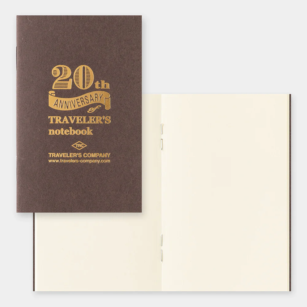 Traveler's Company | Set Cuaderno Traveler's Notebook Card 20º Aniversario Black - Image 6