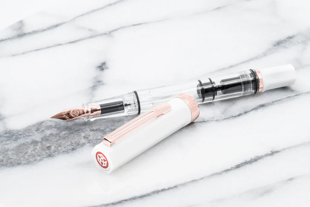 TWSBI | Pluma Estilográfica ECO White With Rose Gold EF - Image 8